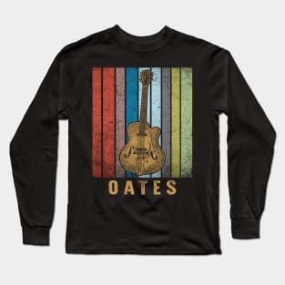 Oates Classic Name Vintage Styles Christmas 70s 80s 90s Long Sleeve T-Shirt